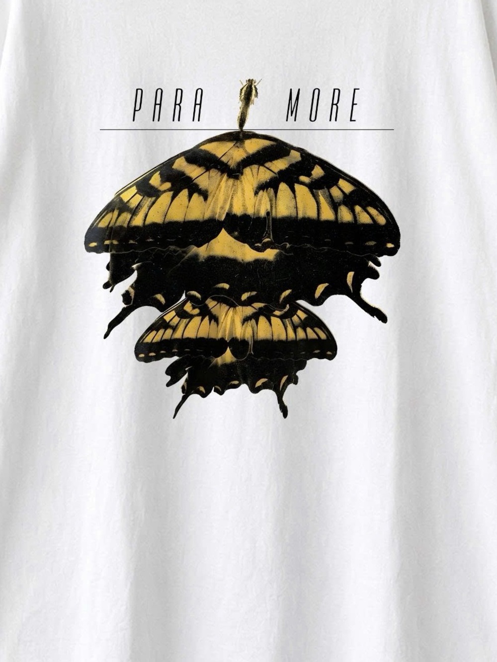 Paramore “Brand New Eyes” Butterfly Tour Print Tshirt Alternative Rock Band Tee - Picture 2 of 2
